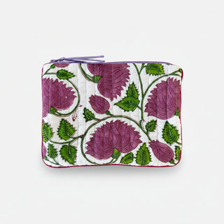 Trousse plate Nenuphar Pourpre <br> Grand modèle