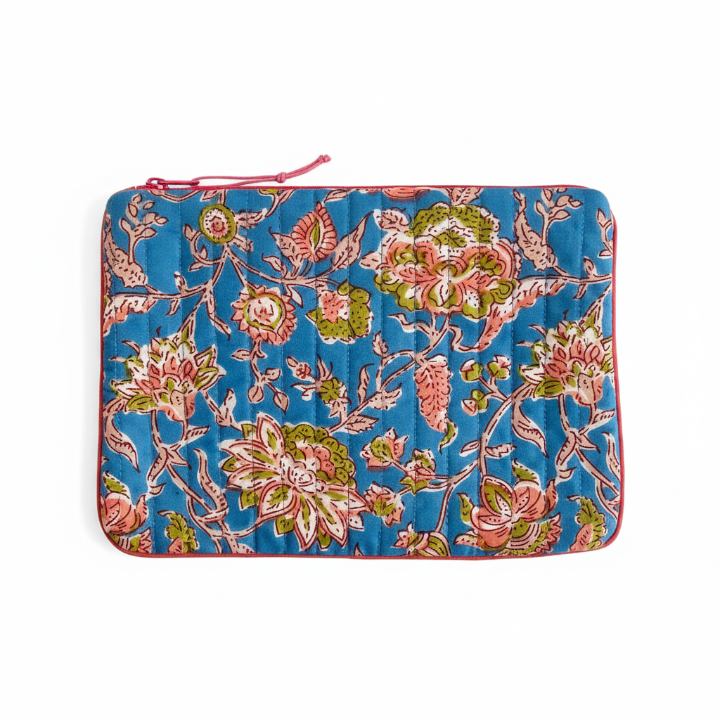 Trousse plate Genêt fond blanc