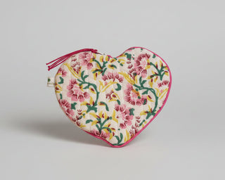 Trousse plate Jonquille <br>Coeur