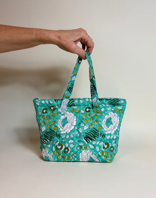 Trousse de toilette Corail Vert<br>modèle Coquette