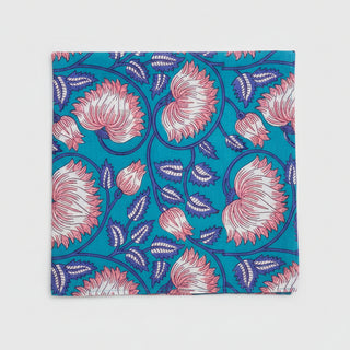 Serviette de table Nenuphar bleu