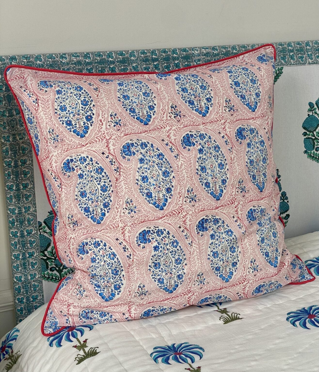 Housse de coussin Paisley <br> XXL