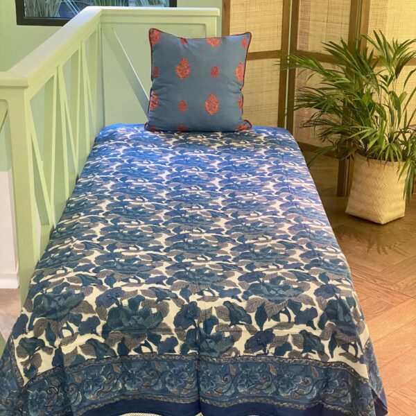 single bedspread two sided n6